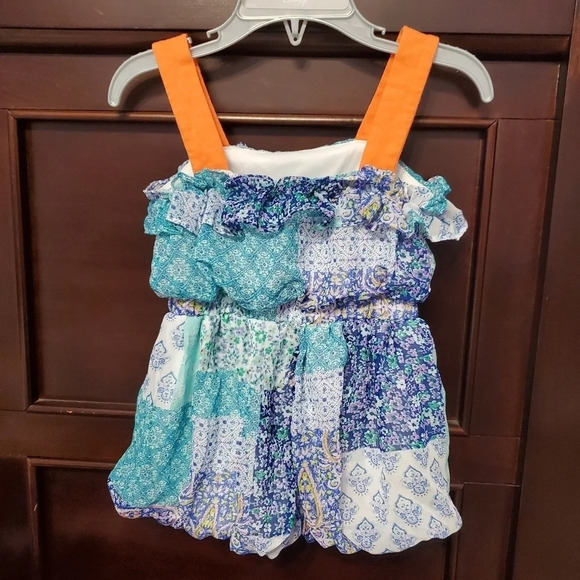 Rare Editions Baby Girl Easter Romper 24M - Picture 4 of 9
